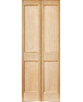 木製折れ戸JW1444Wホワイトオーク