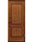 檜無垢材、木製の玄関ドア